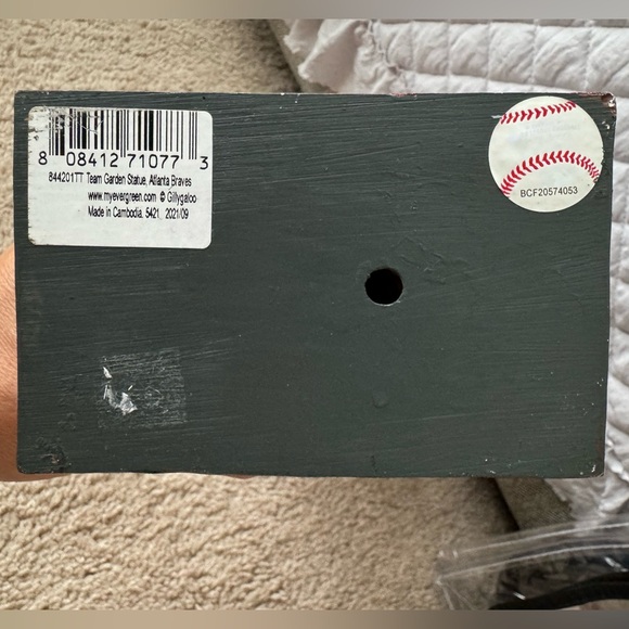 Atlanta Braves Tiki Team Totem by Evergreen - Picture 3 of 3